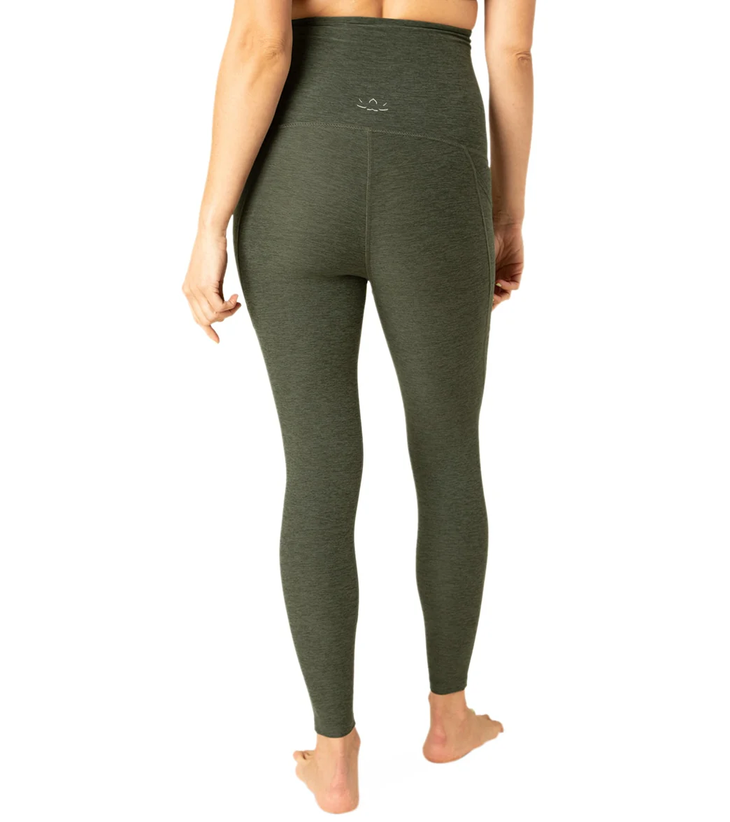 Beyond Yoga Spacedye Maternity Out of Pocket High Waisted 7/8 Leggings