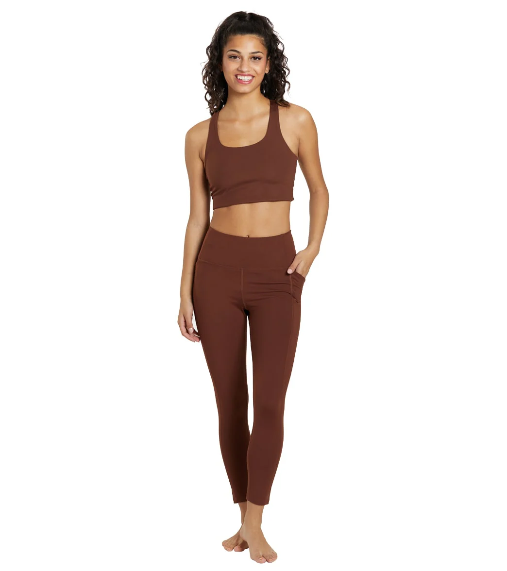 Girlfriend Collective 7/8 Length High Rise Pocket Leggings