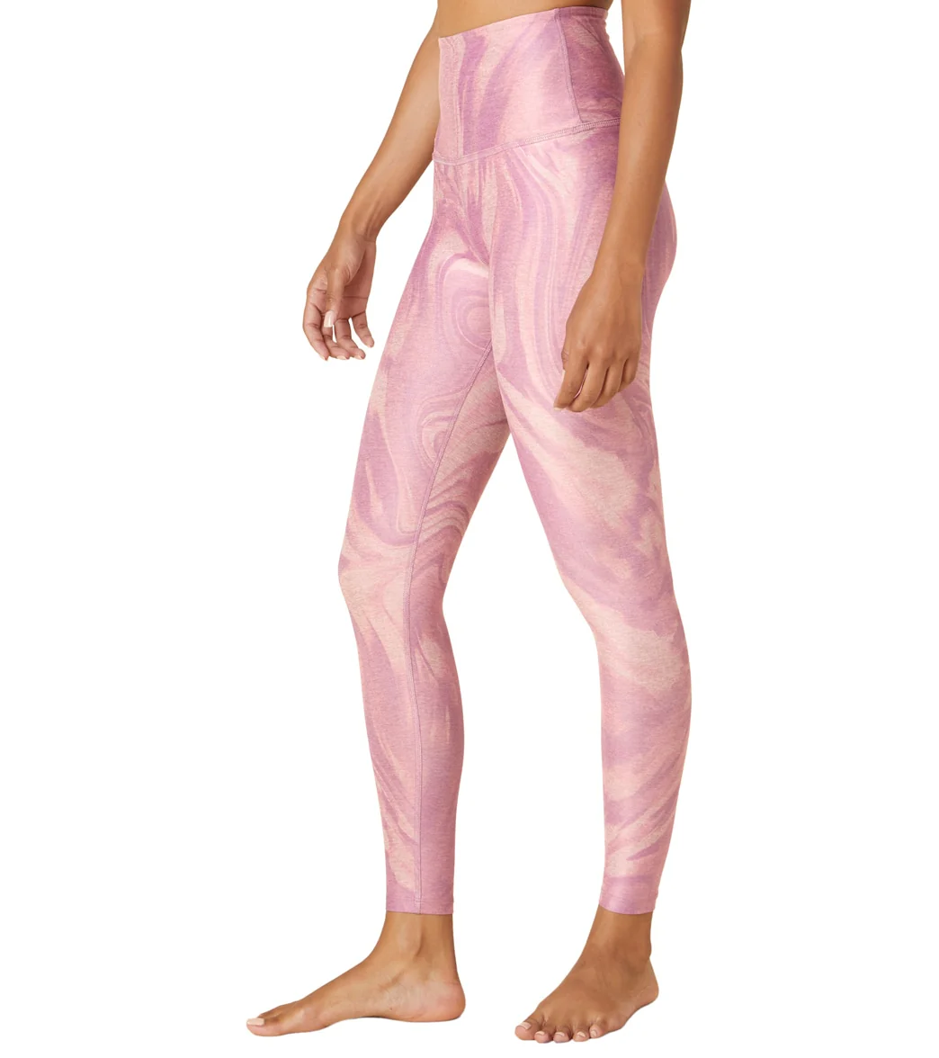Beyond Yoga Spacedye Printed Caught In The Midi Yoga Leggings