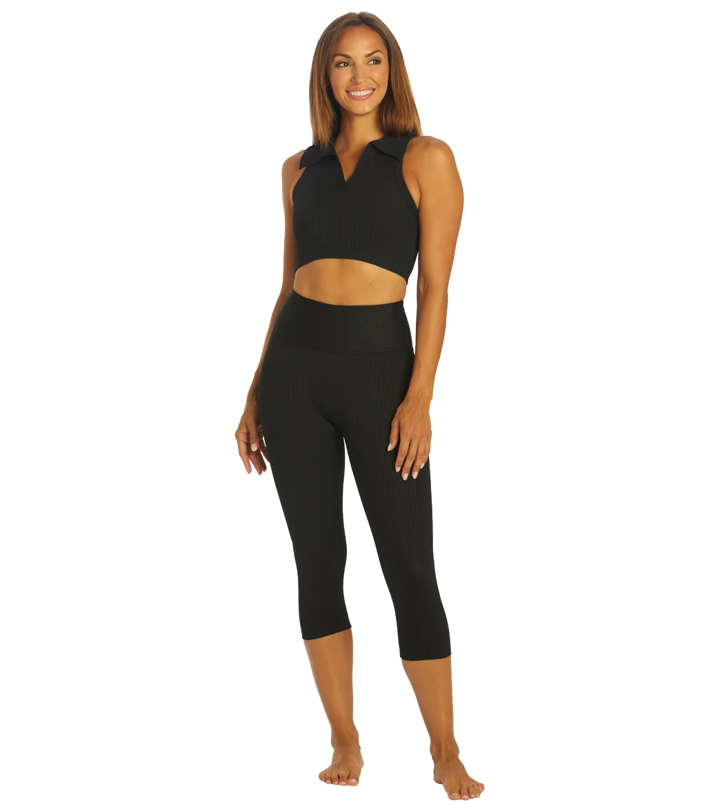 Year of Ours Ribbed Capri Leggings