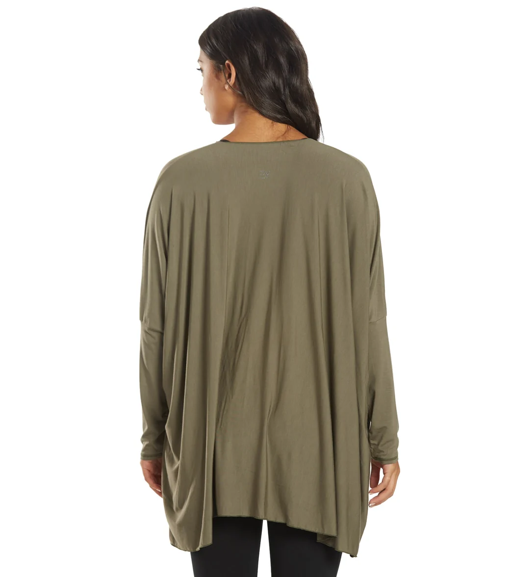 Everyday Yoga Bodhi Solid 2 in 1 Cardigan