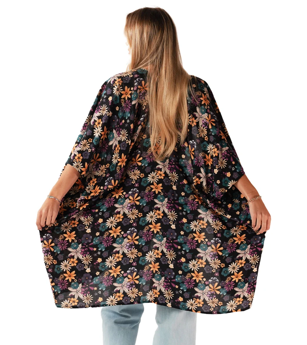 Lotus and Luna Kimono