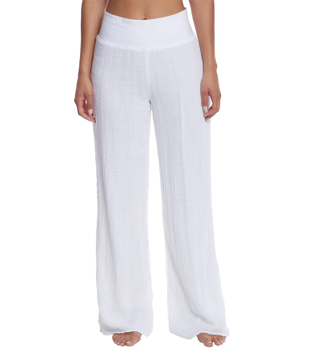 Hard Tail Flat Waist Cotton Yoga Pants