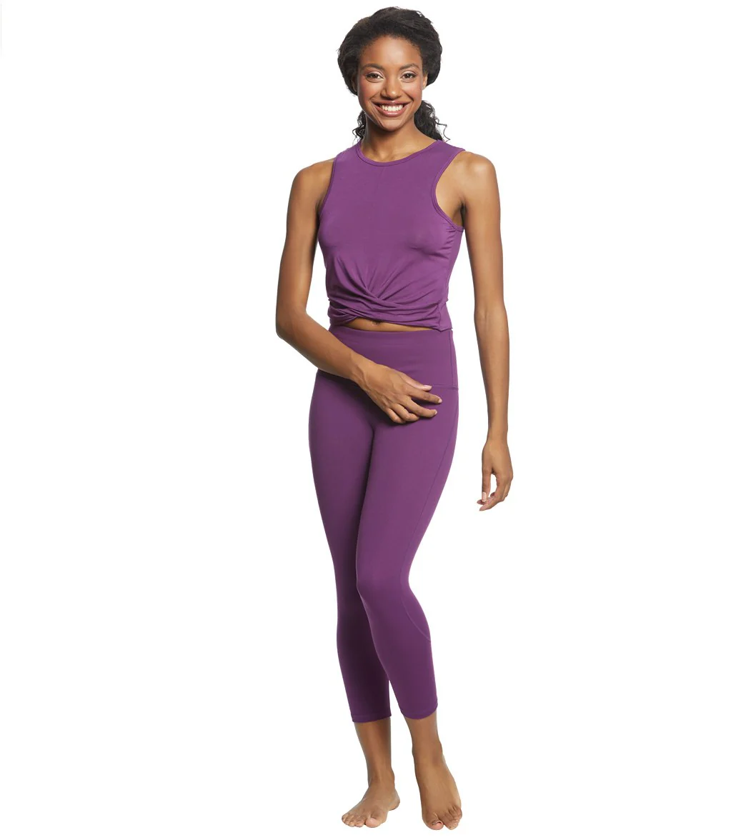 Everyday Yoga Twisted Layering Crop Tank