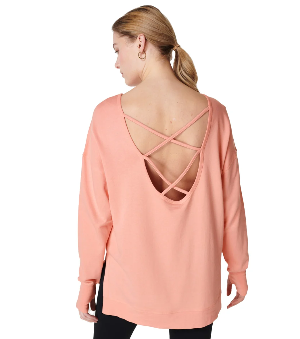 Sweaty Betty After Class Cross Back Sweatshirt