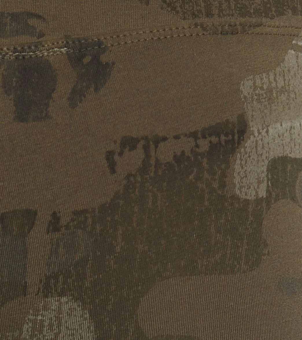 Hard Tail Flat Waist Cotton Ankle Yoga Leggings