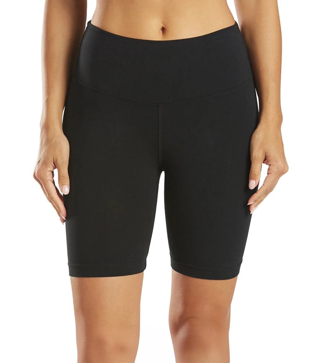 Hard Tail Flat Waist Biker Shorts