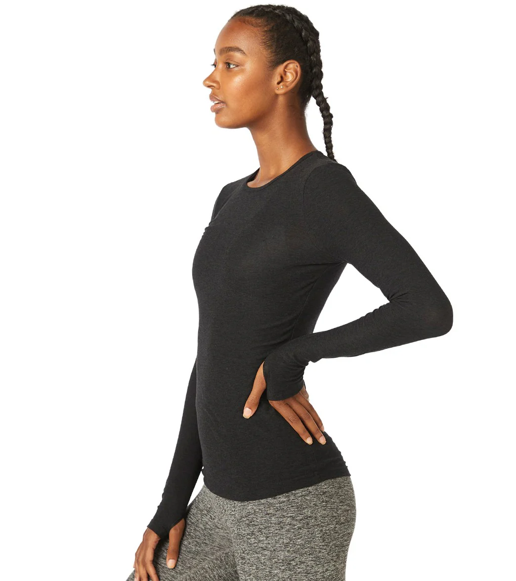 Beyond Yoga Featherweight Spacedye Classic Crew Pullover