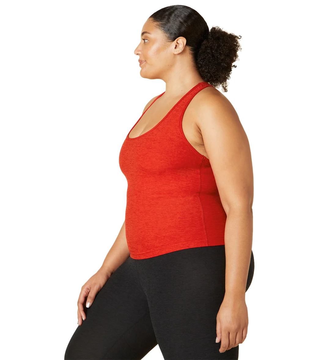 Beyond Yoga Plus Size Spacedye Step Up Racerback Tank