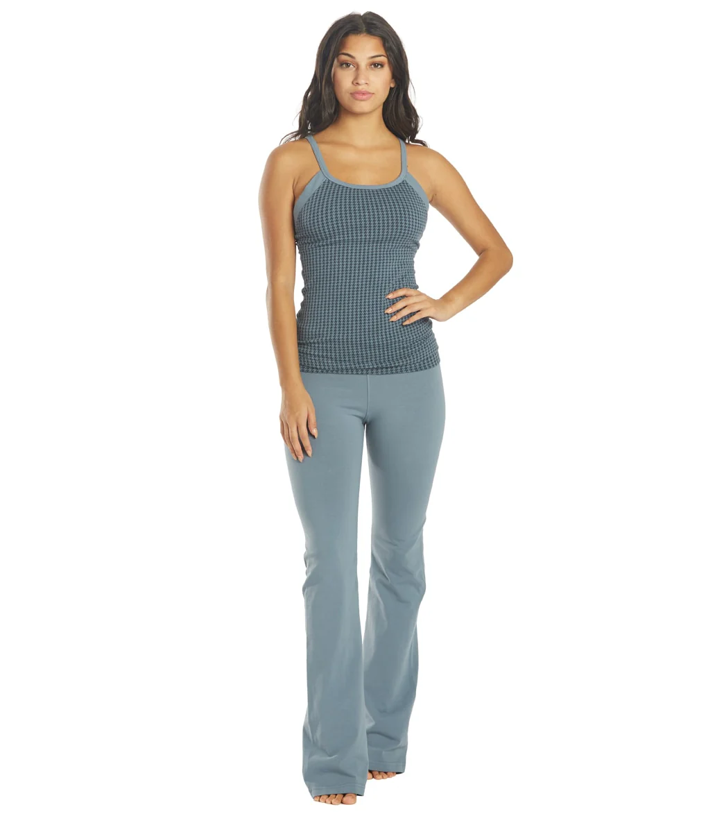 Hard Tail Contour Rolldown Bootleg Flare Pant