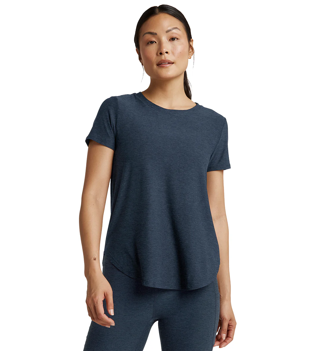 Beyond Yoga Featherweight Spacedye On the Down Low Yoga Tee