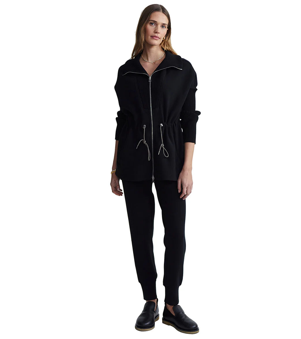 Varley Palen Longline Zip Through