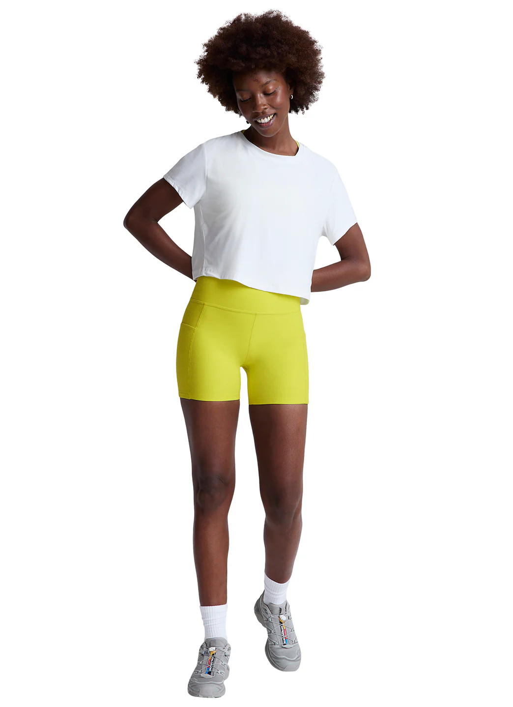 Beyond Yoga Featherweight Supreme Cropped Tee