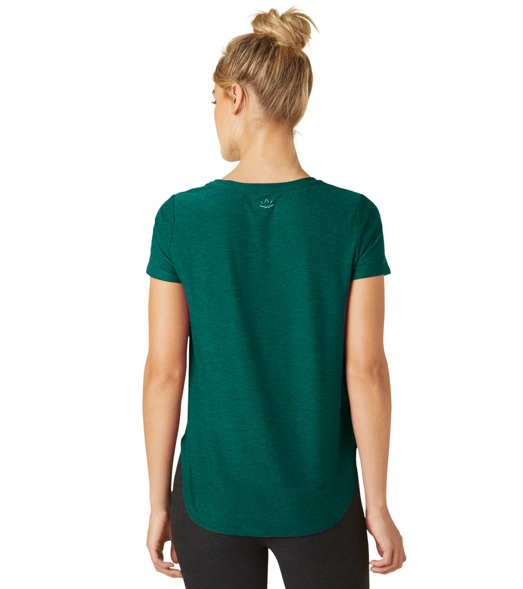 Beyond Yoga Featherweight Spacedye On the Down Low Yoga Tee