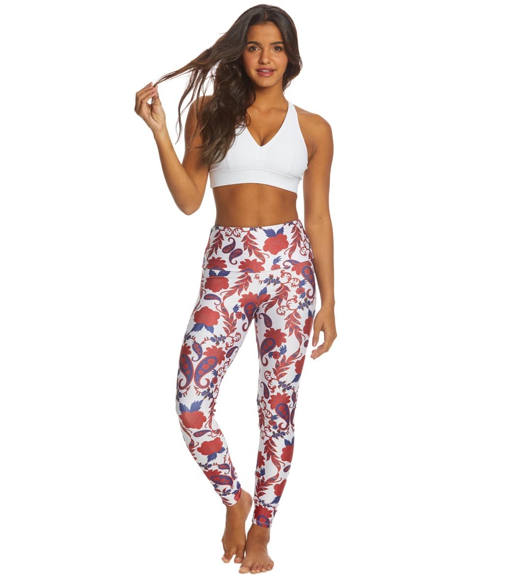 Onzie High Waisted Yoga Leggings Old Havana