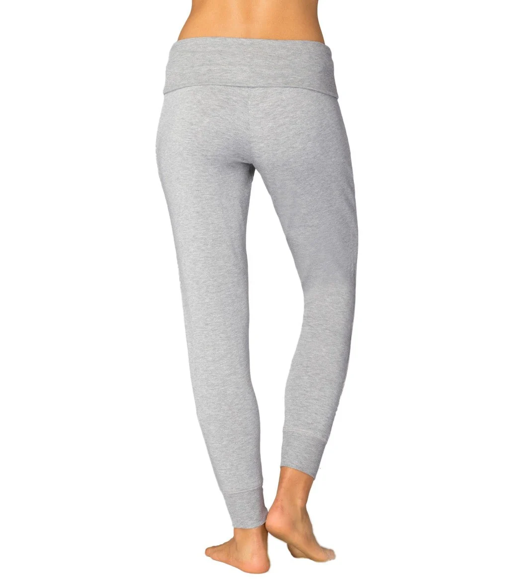 Beyond Yoga Cozy Fleece Foldover Long Sweatpant Joggers