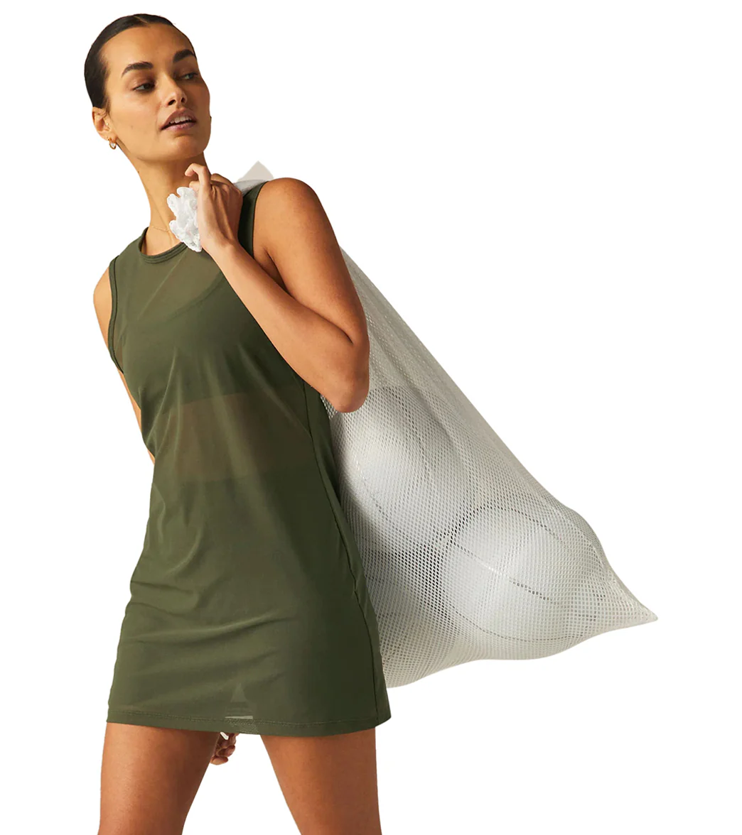 Beyond Yoga Show Off Mesh Mini Dress