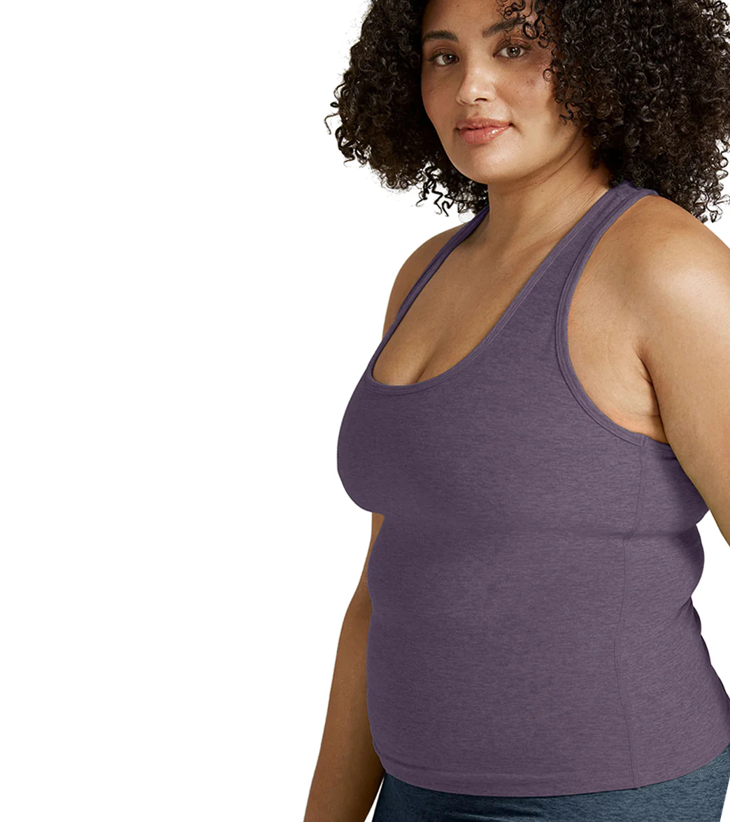 Beyond Yoga Plus Size Spacedye Step Up Racerback Tank
