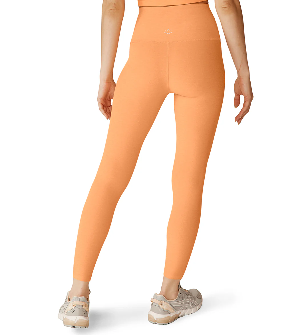 Beyond Yoga Spacedye High Waisted Caught In The Midi 7/8 Yoga Leggings Marmalade Heather