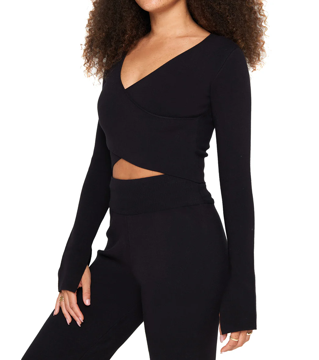 Spiritual Gangster Hadley Wrap Crop