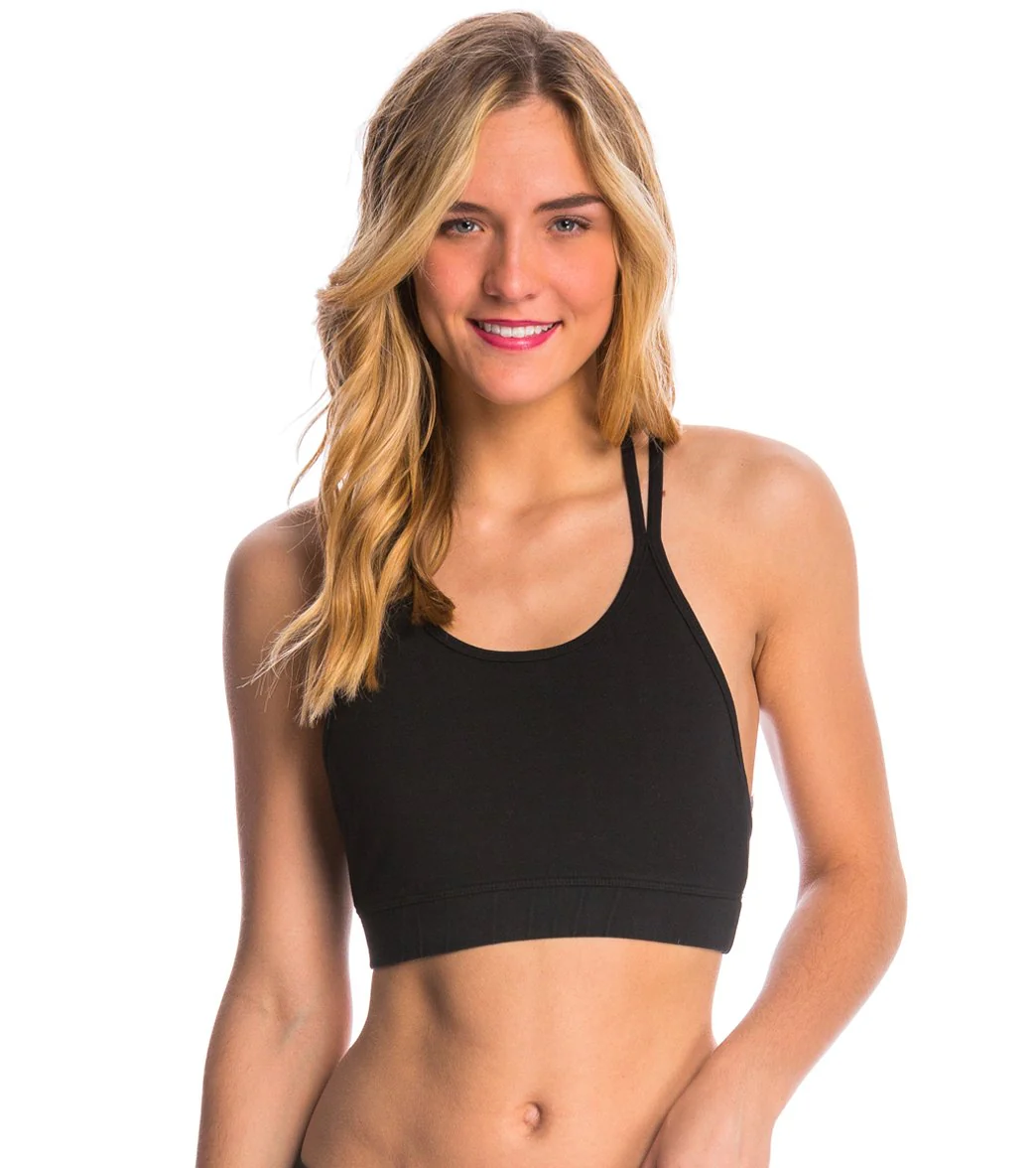 Hard Tail Double Cross Yoga Bra