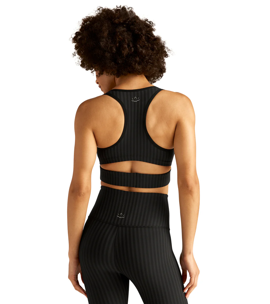 Beyond Yoga Work It Over Long Line Bra