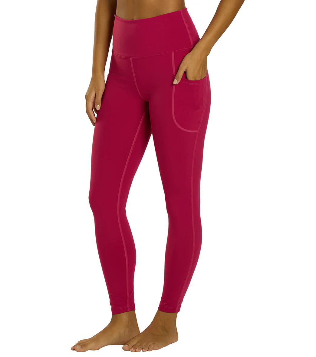 Everyday Yoga High Waisted Go-To Pocket 7/8 Leggings 25