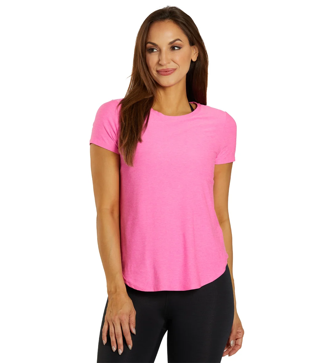 Beyond Yoga Featherweight Spacedye On the Down Low Yoga Tee