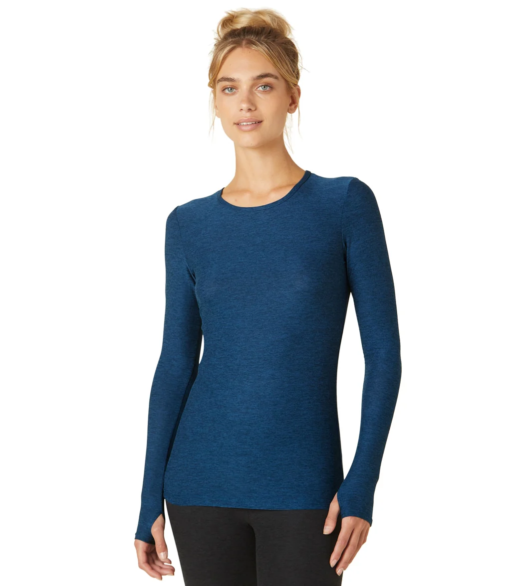 Beyond Yoga Featherweight Spacedye Classic Crew Pullover
