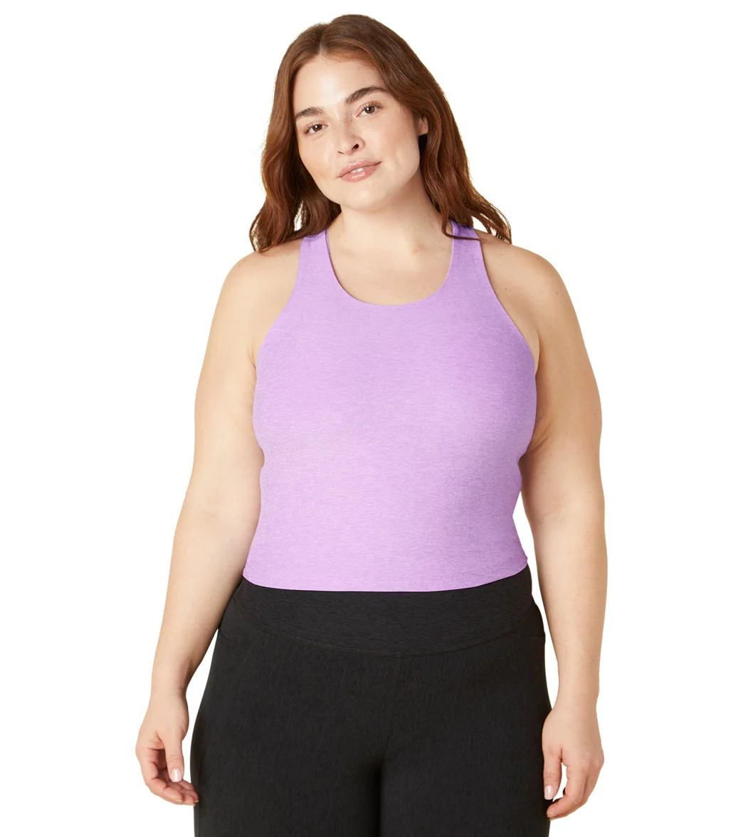 Beyond Yoga Plus Size Spacedye Focus Cropped Tank
