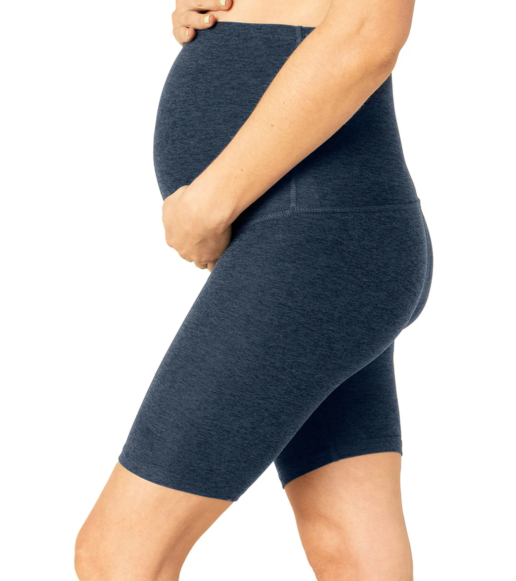 Beyond Yoga Spacedye Love the Bump Maternity Biker Shorts