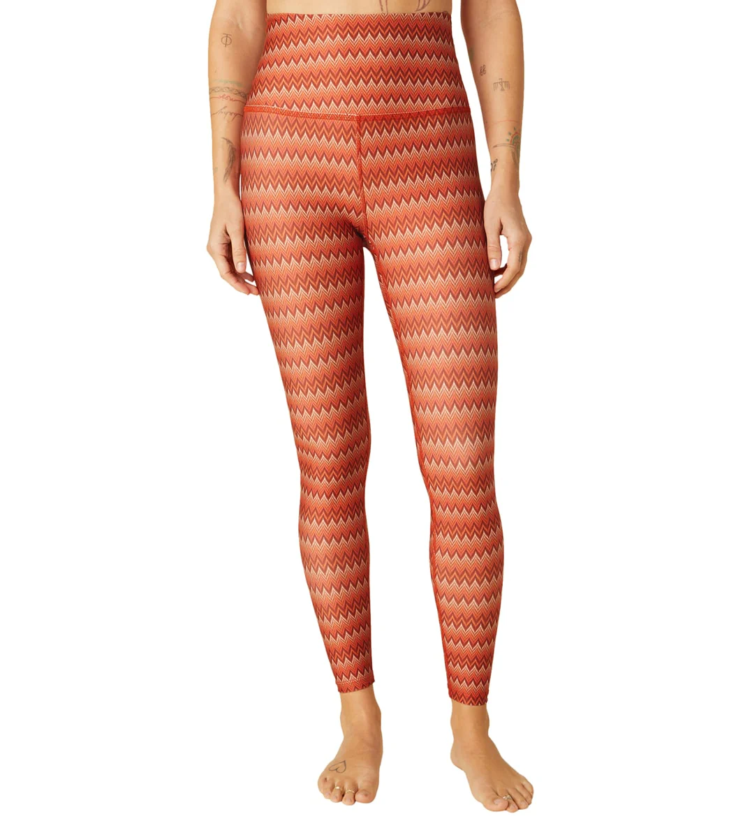 Beyond Yoga Printed High Waisted Midi Leggings