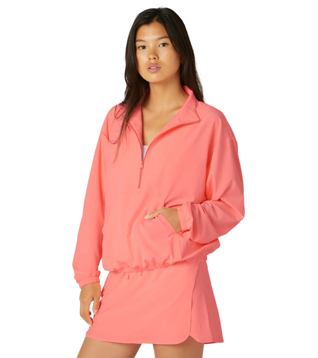 Beyond Yoga In Stride Half Zip Pullover