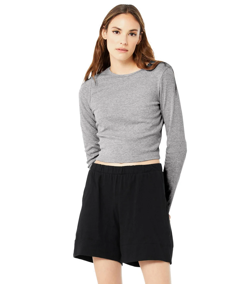 Bella + Canvas Long Sleeve Micro Rib Tee