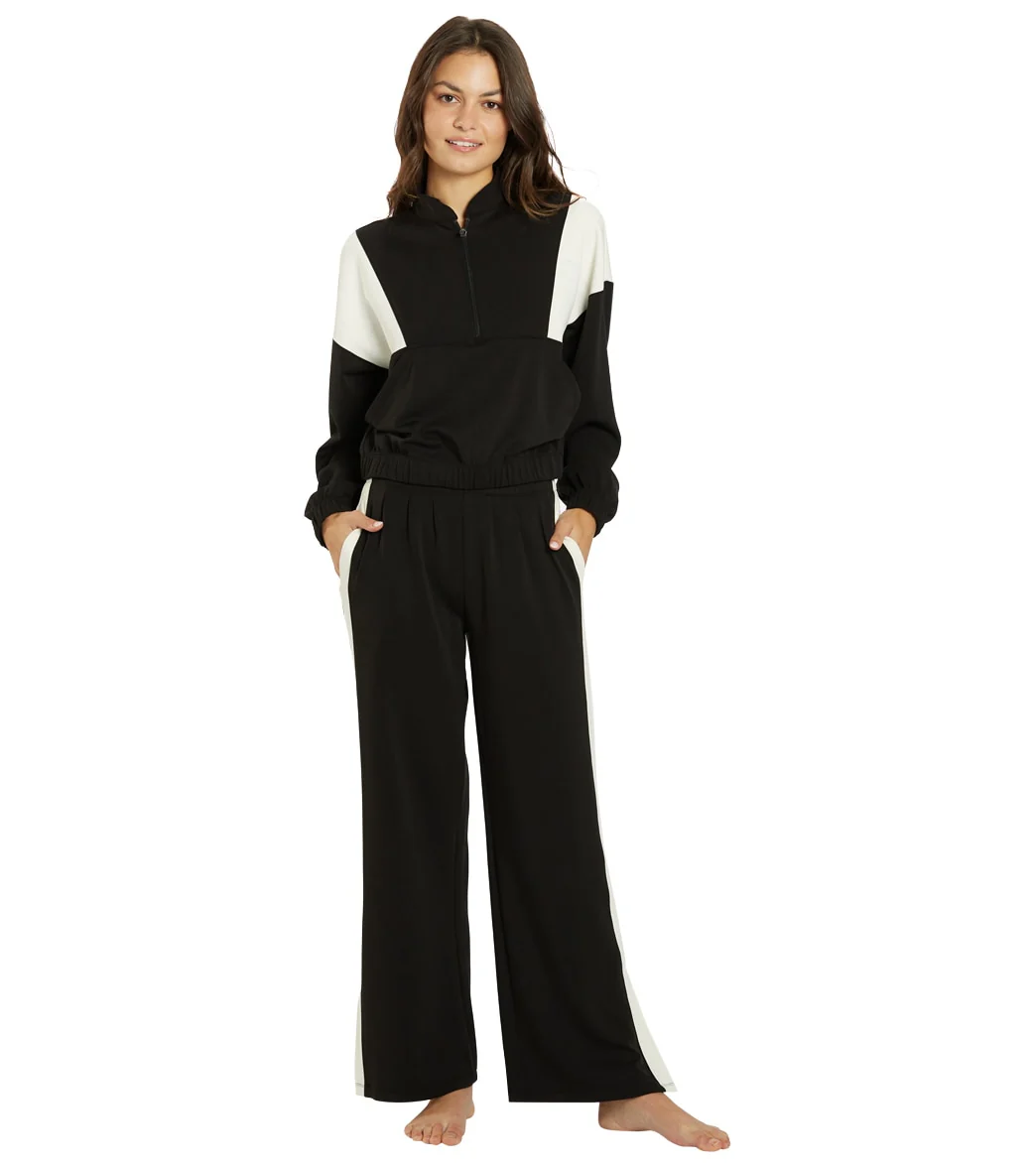 Thrive Societe Blocked Pleat Waist Pant