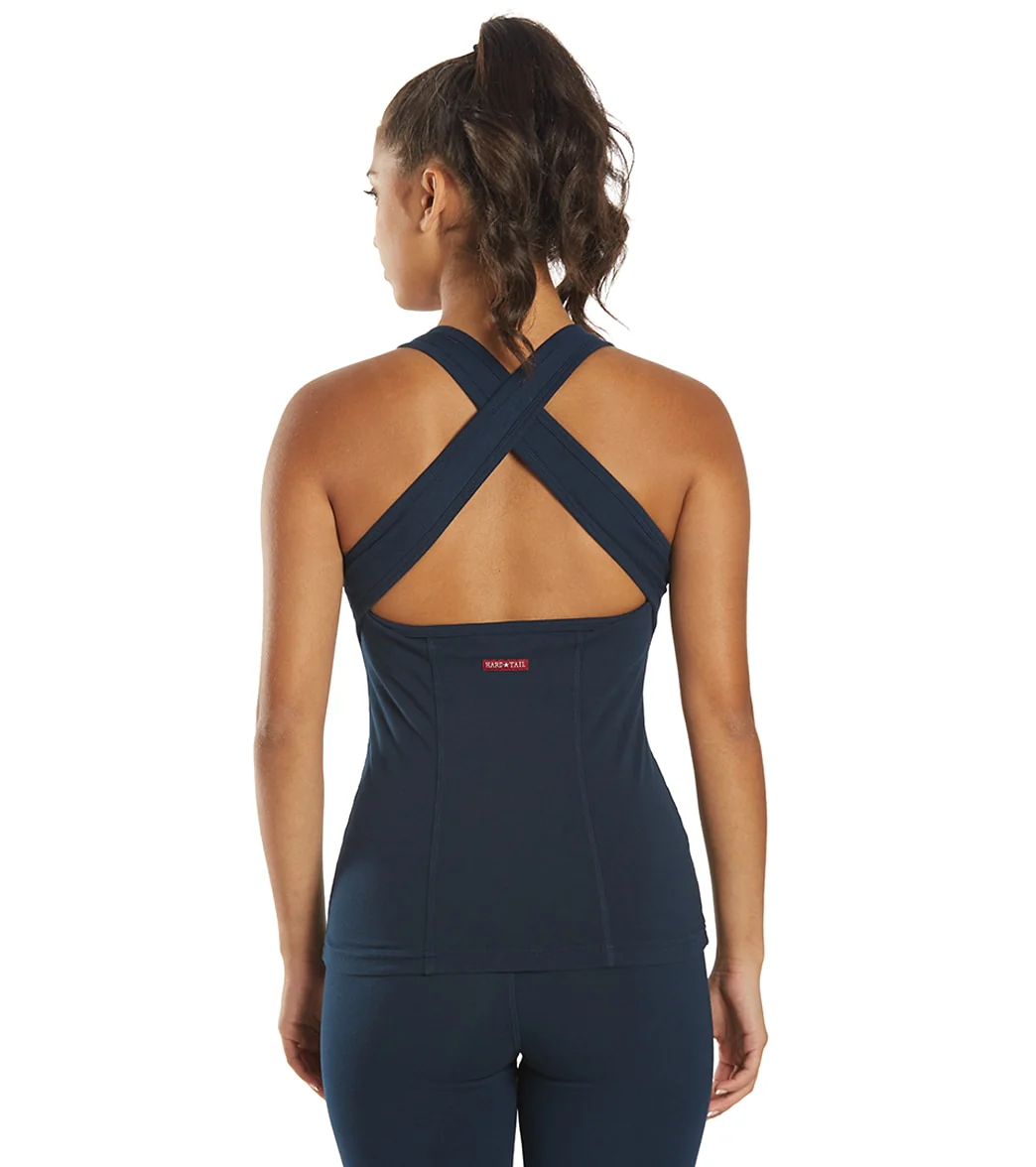 Hard Tail Open Back Support Tank Top