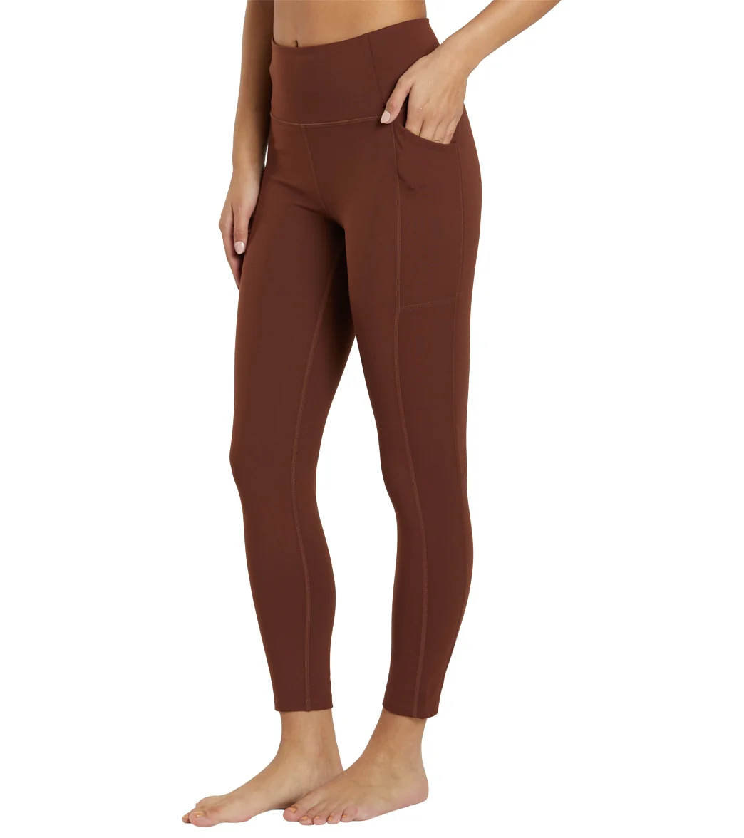 Girlfriend Collective 7/8 Length High Rise Pocket Leggings