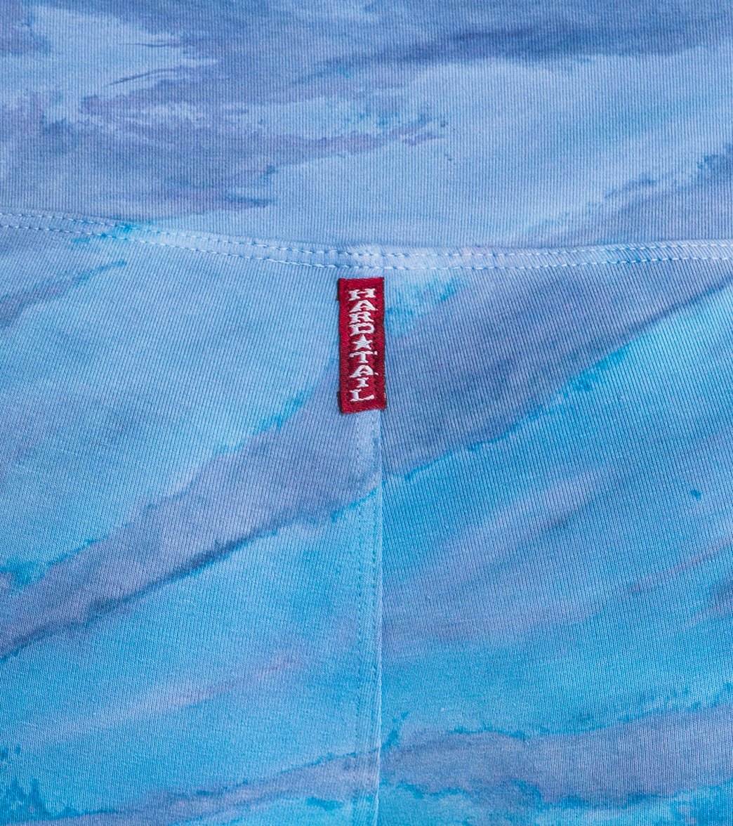 Hard Tail Flat Waisted Cotton Yoga Capris