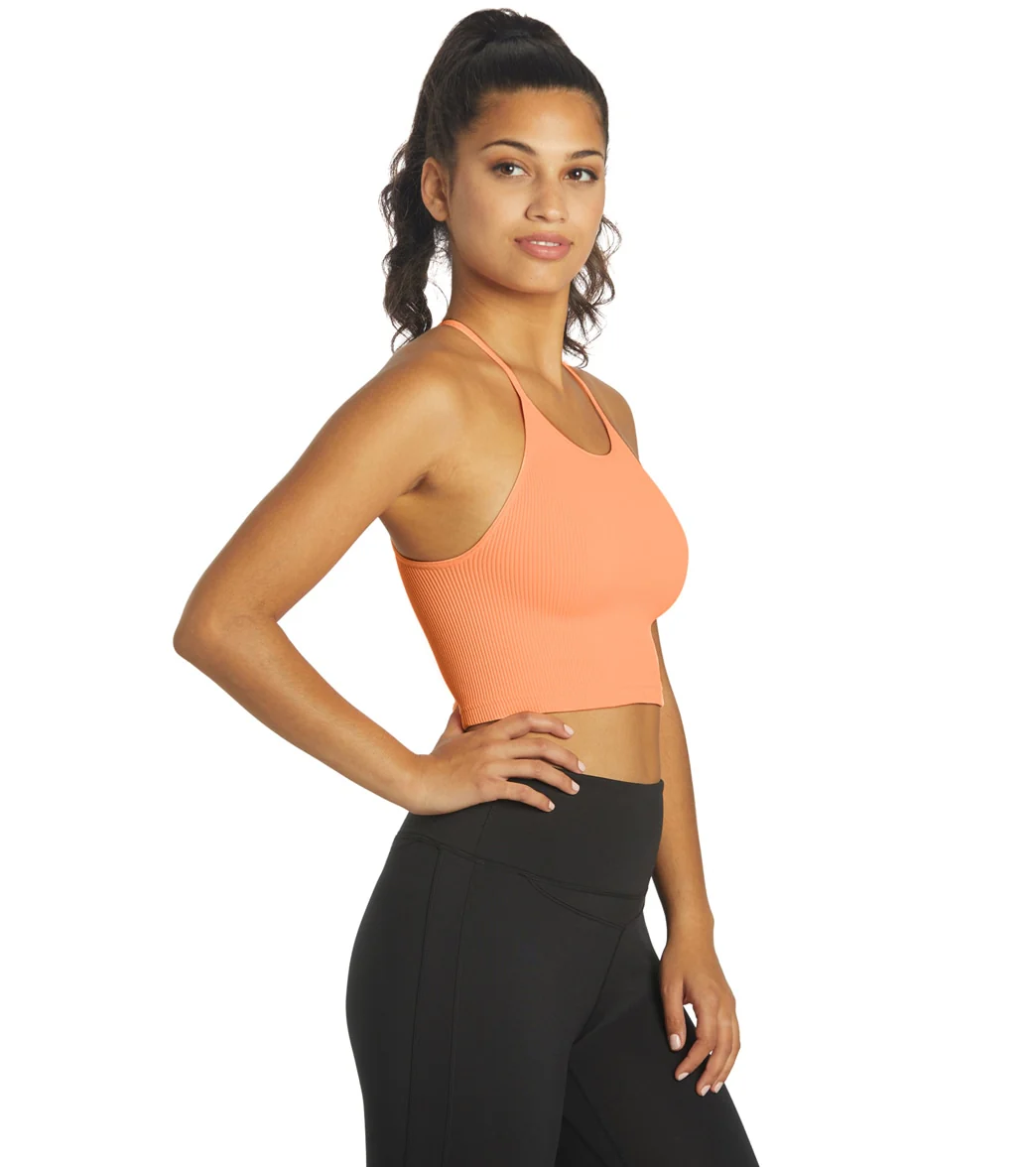Free People Cropped Run Yoga Tank