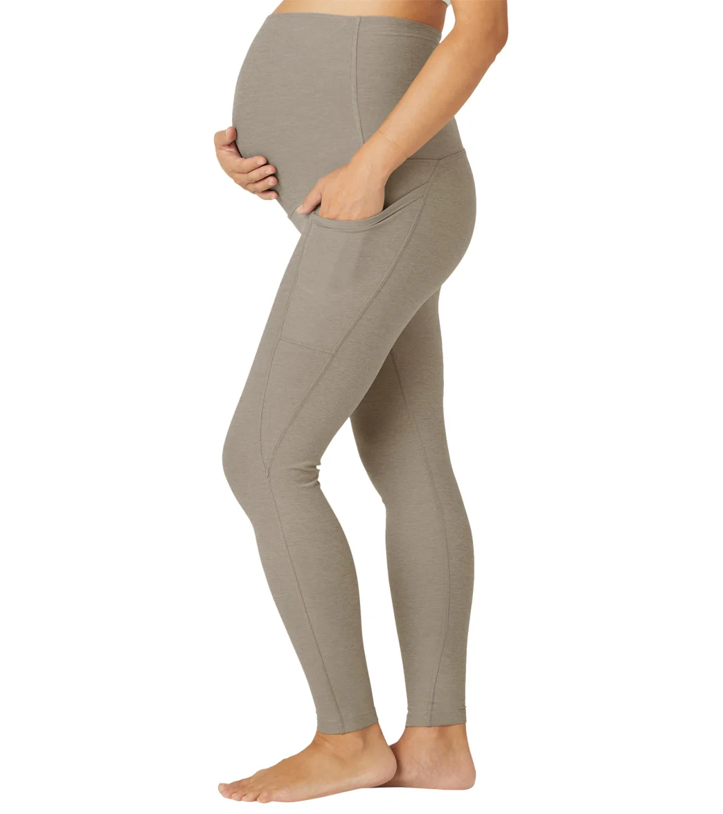Beyond Yoga Spacedye Maternity Out of Pocket High Waisted 7/8 Leggings