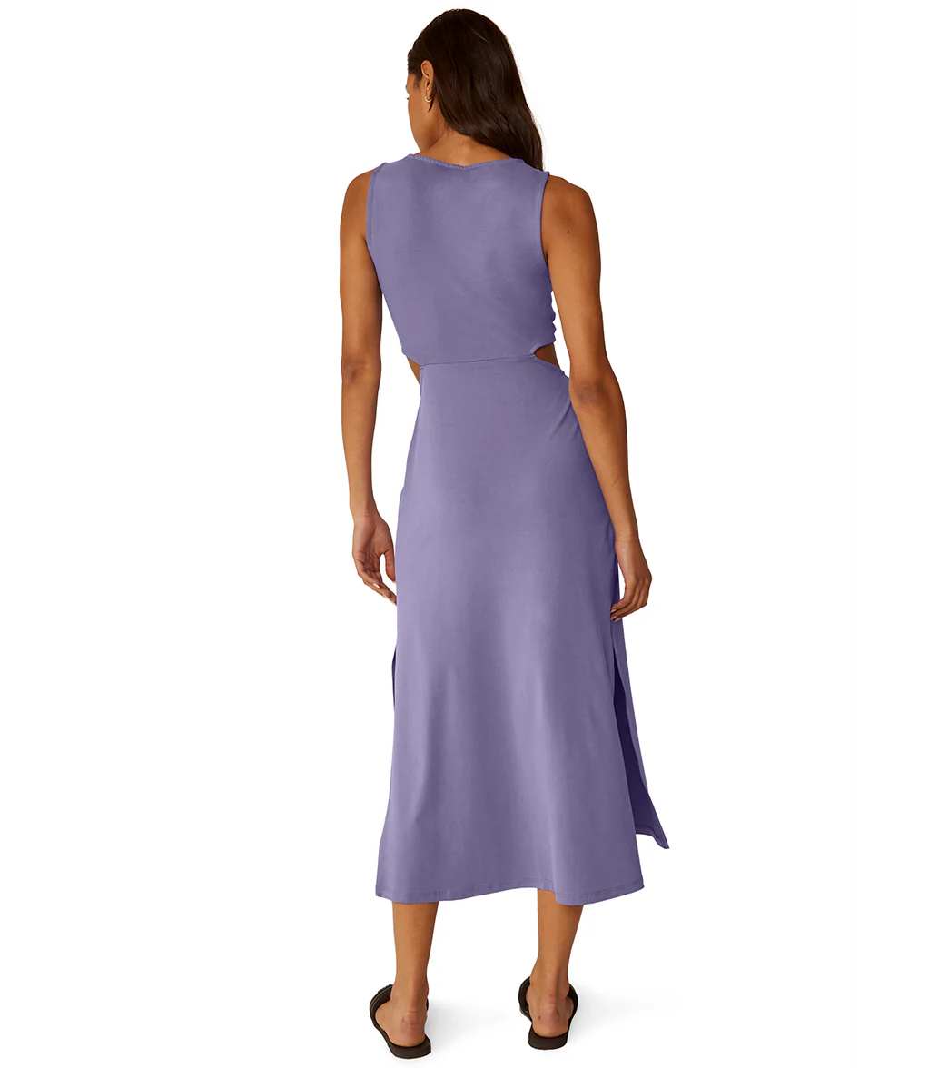 Beyond Yoga Around The World Front Twist Dress