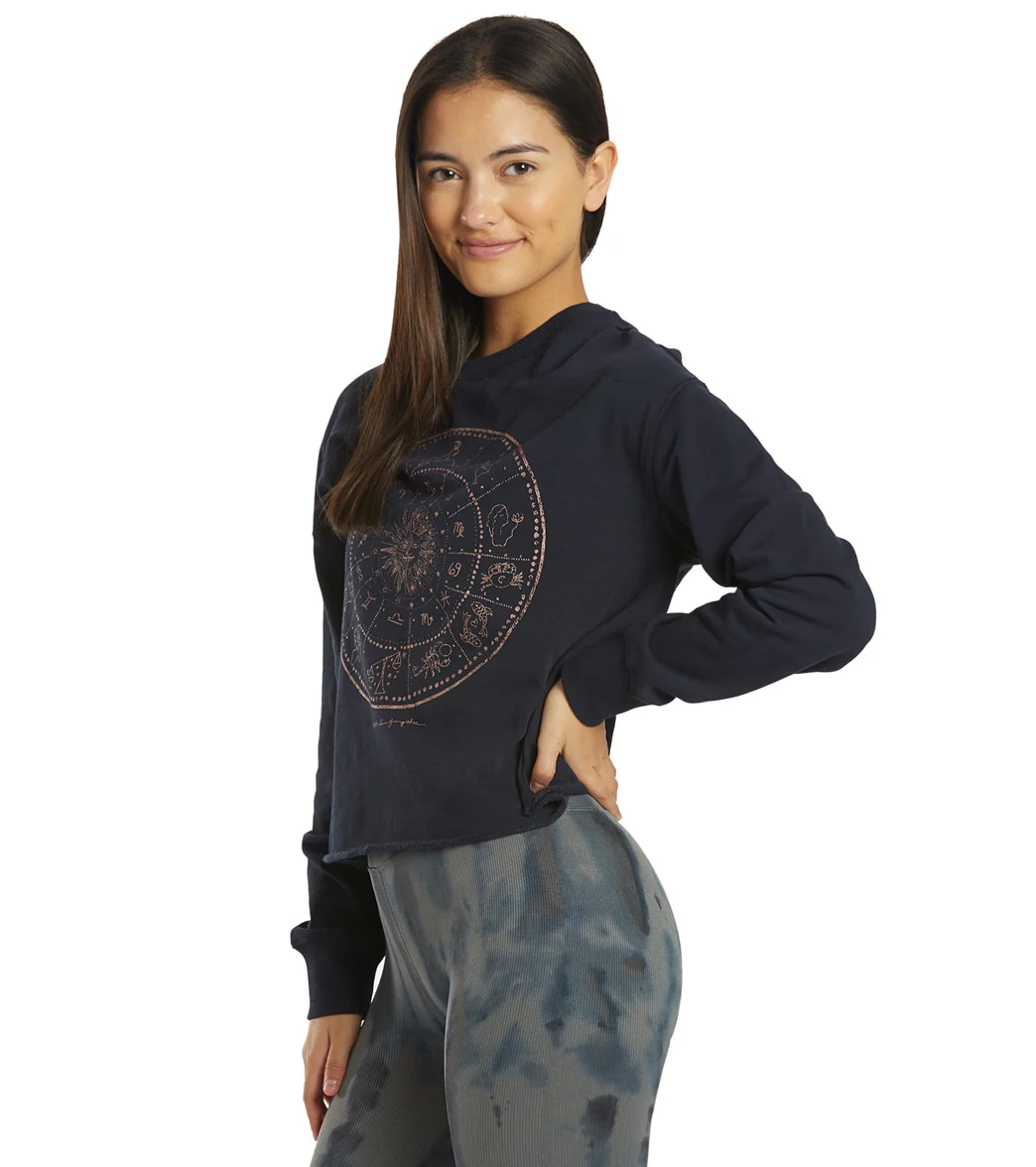 Spiritual Gangster Zodiac Cal Mazzy Pullover Sweater