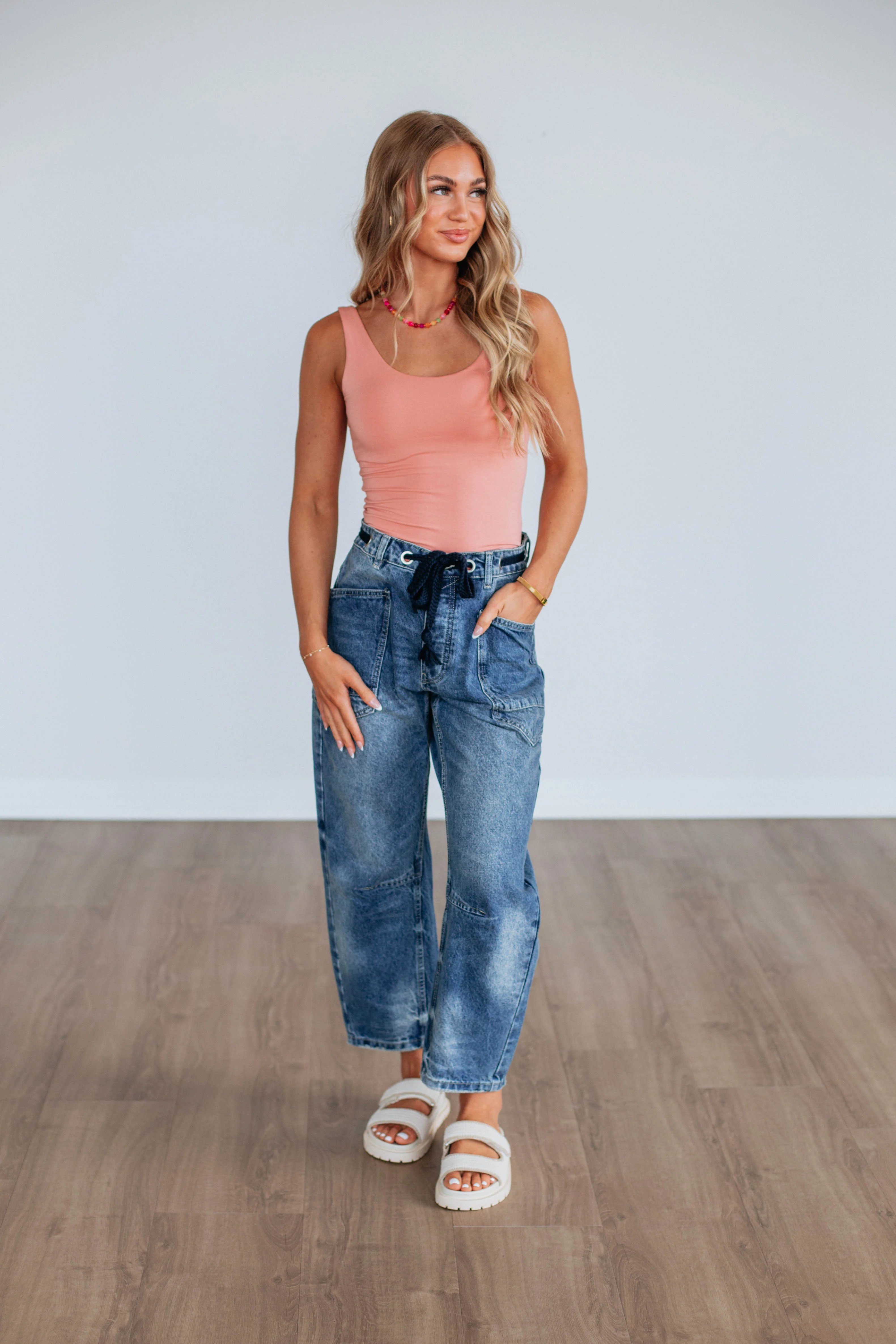 Vance Denim Pants  - Medium Wash