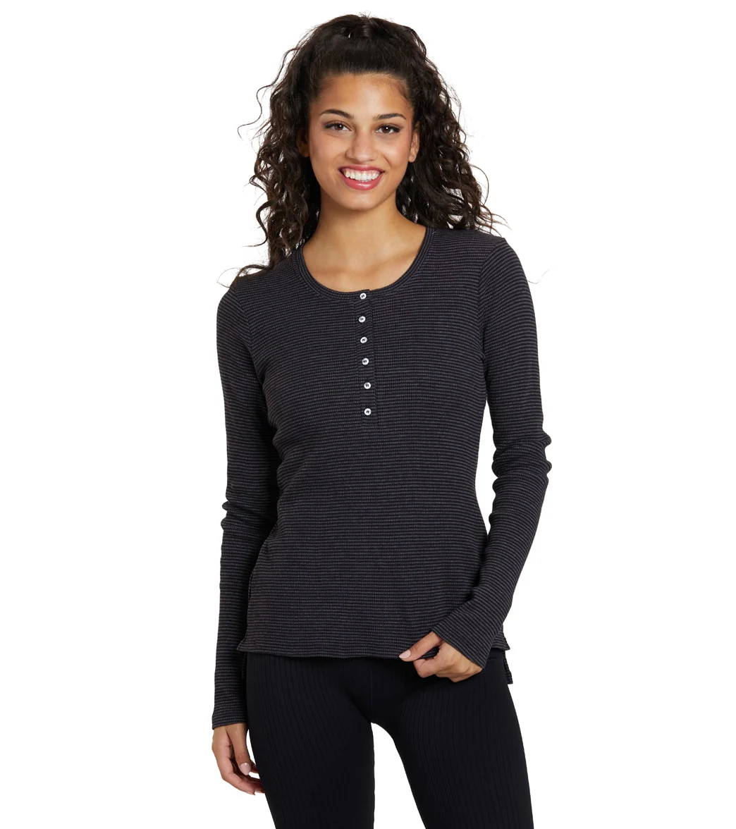 NUX Henley Long Sleeve