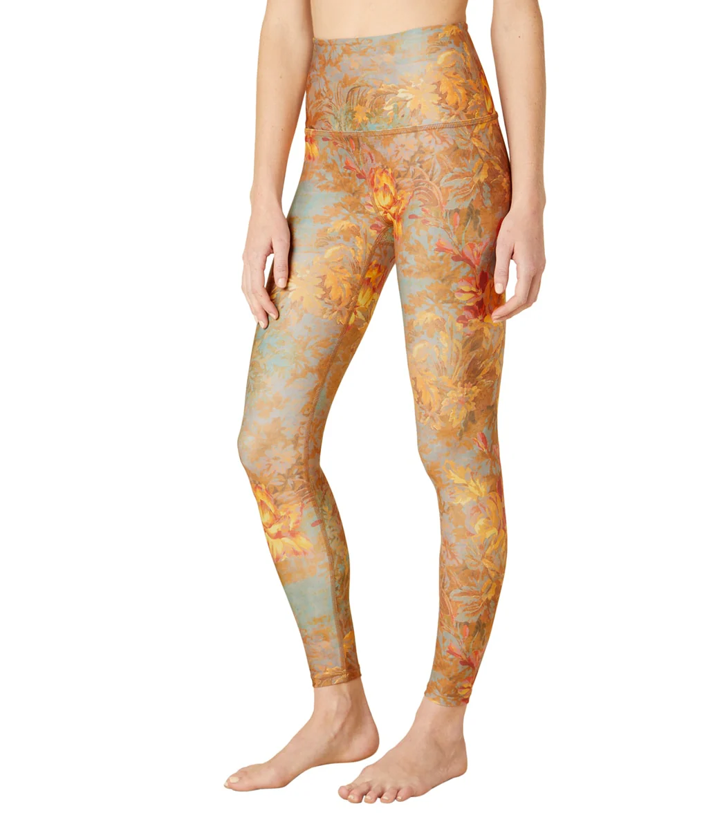 Beyond Yoga Printed High Waisted Midi Leggings