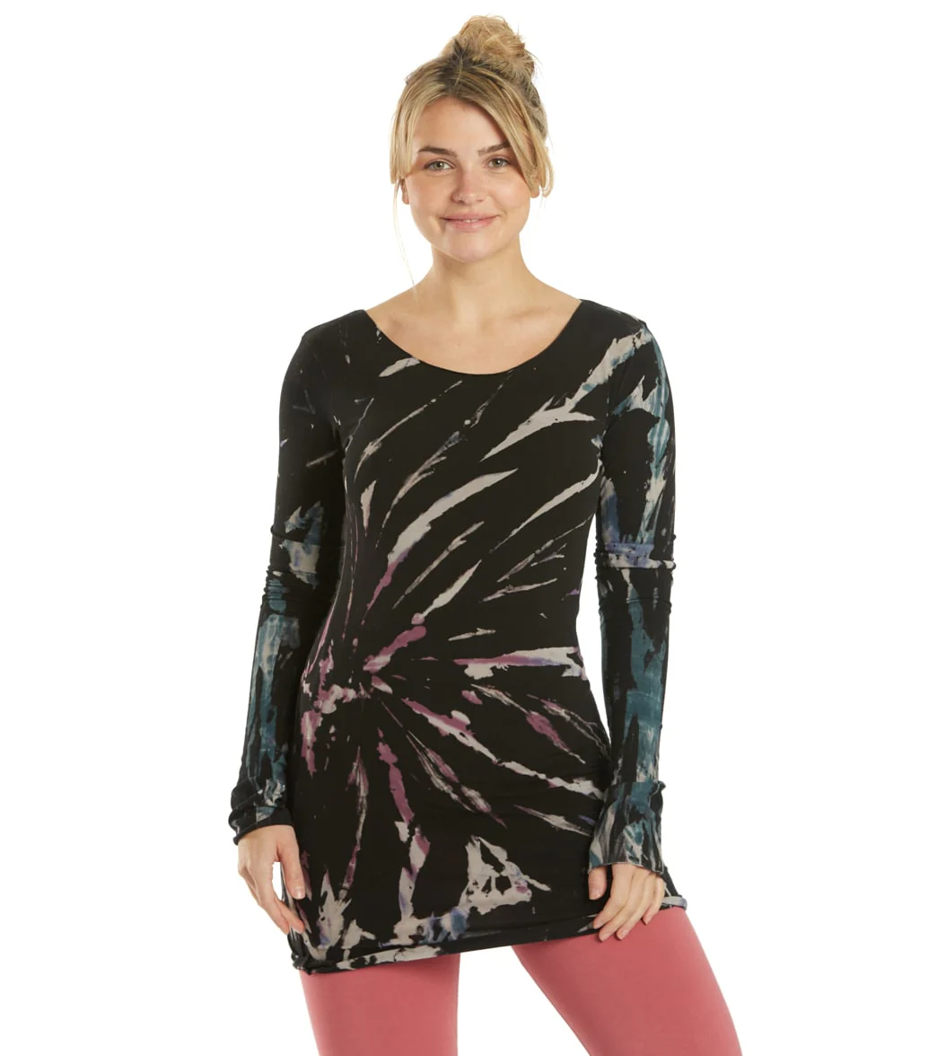 Hard Tail Long Sleeve Skinny Yoga Tee