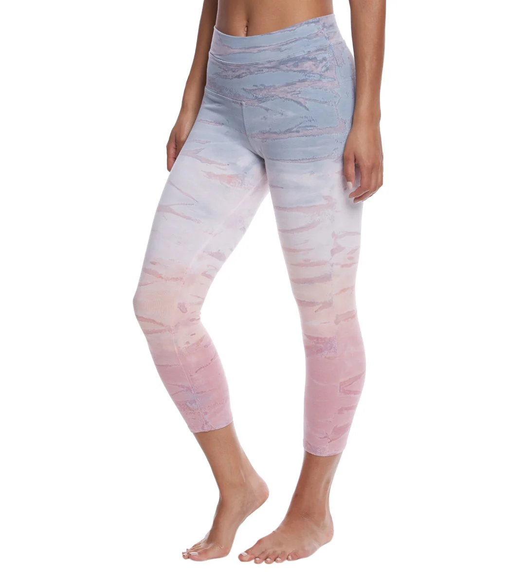 Hard Tail High Rise Cotton Yoga Capris