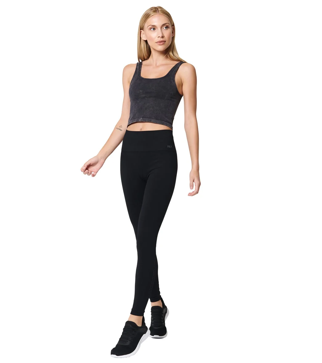NUX Be Free Mineral Wash Seamless Yoga Crop Top