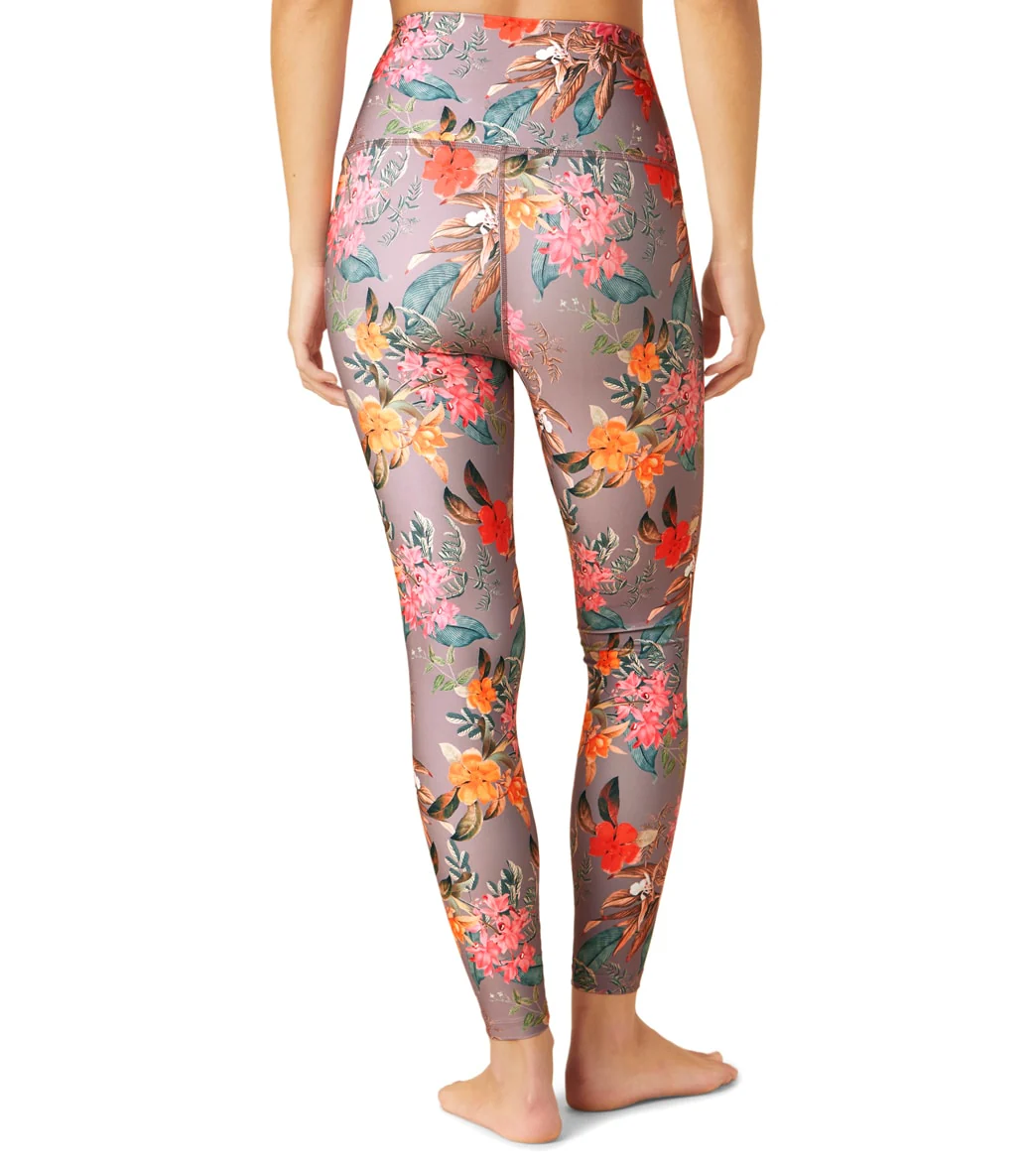 Beyond Yoga Printed High Waisted Midi Leggings