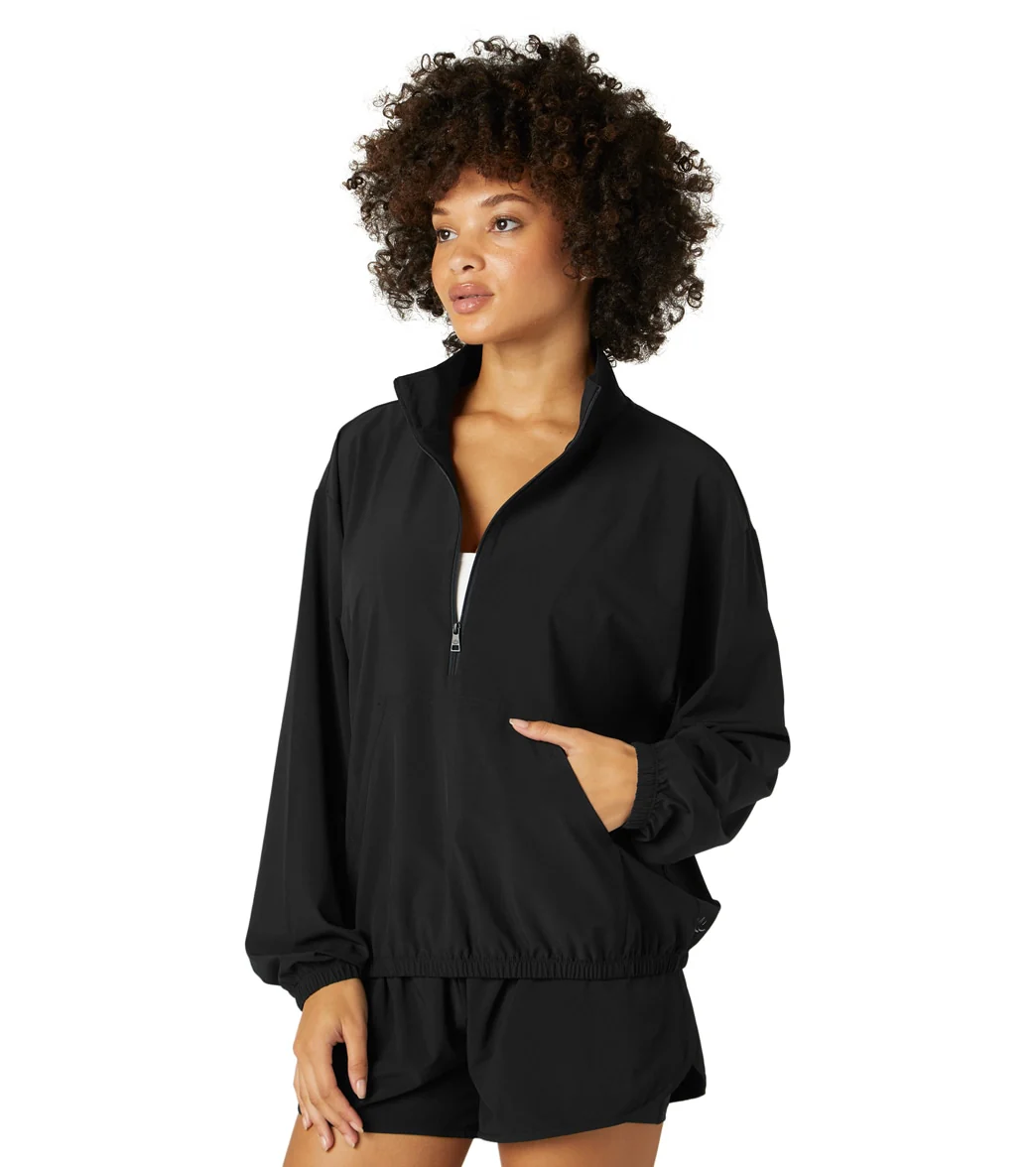 Beyond Yoga In Stride Half Zip Pullover
